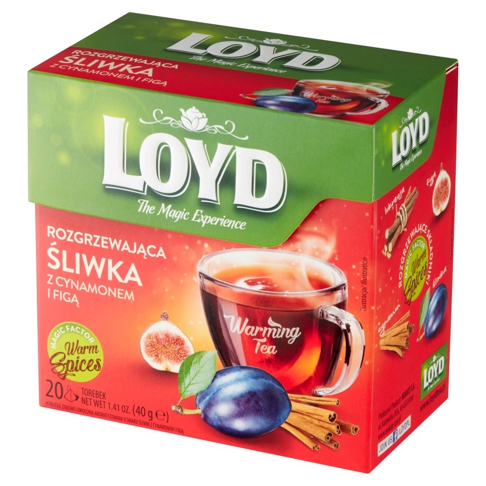 Loyd Tea Herbata Warming Tea Sweet Plum & Fig With Ginger & Cinnamon Warming Tea Sweet Plum & Fig With Ginger & Cinnamo