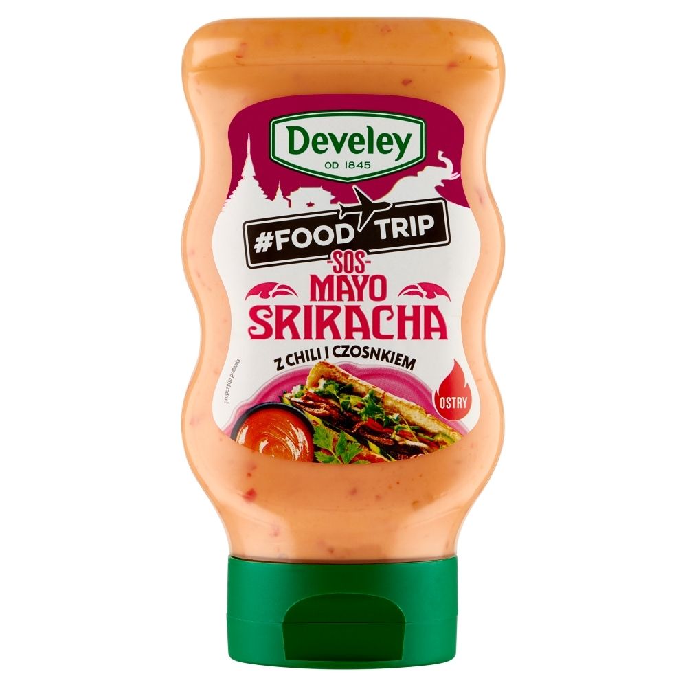 Develey Polska Sos Majo Sriracha - Food Trip 300 ml