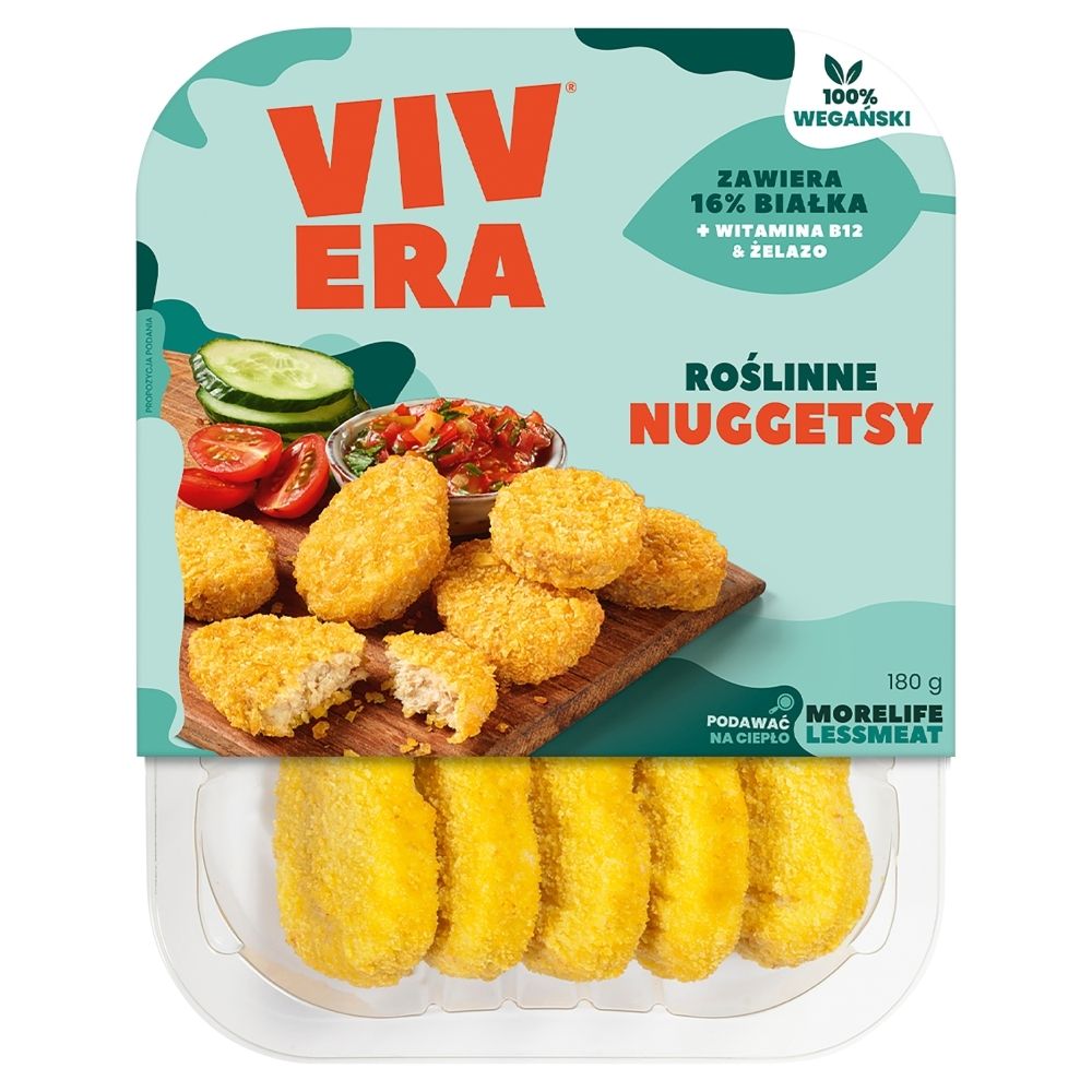 Vivera Roślinne Nuggetsy 180 G