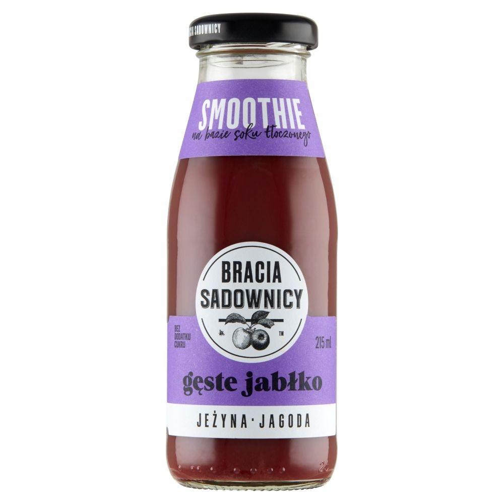 Bracia Sadownicy - Smoothie Gęste jabłko jeżyna jagoda