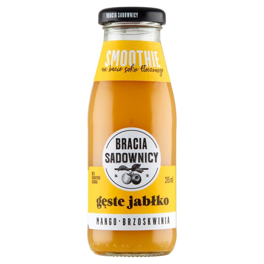 Bracia Sadownicy Gęste Jabłko - Mango Brzoskwinia 215 Ml
