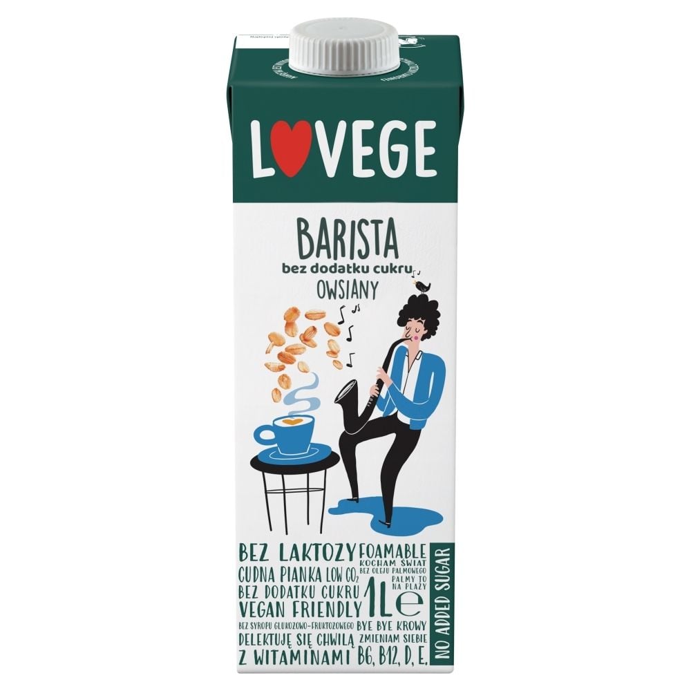 Sante - Lovege Napój owsiany barista bez laktozy