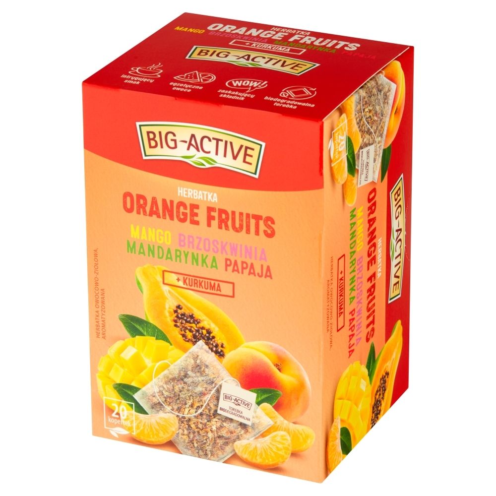 Big-Active Big-Activ Orange Fruits ex20 herbata owocowa BA.ORANGE.FRUIT.EX20