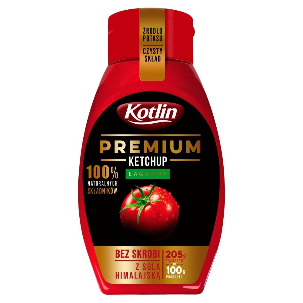 Ketchup Kotlin Łagodny Premium 450 g