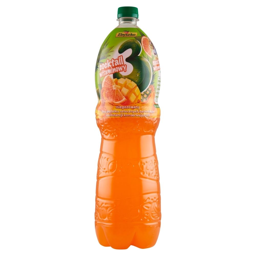 Zbyszko Napój niegazowany 3 Coctail Witaminowy 1,75 l