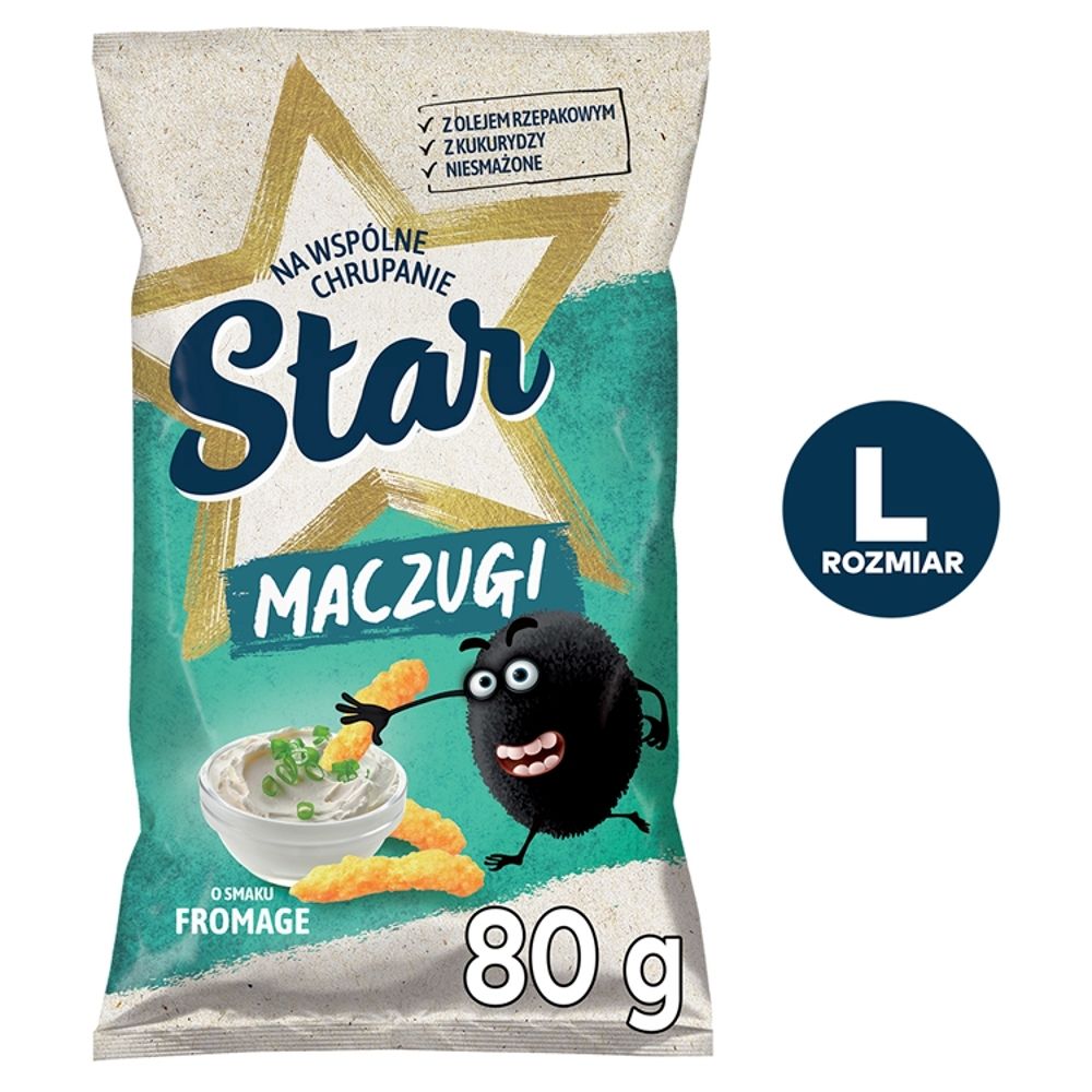 Star Chips Maczugi Chrupki Fromage 80g