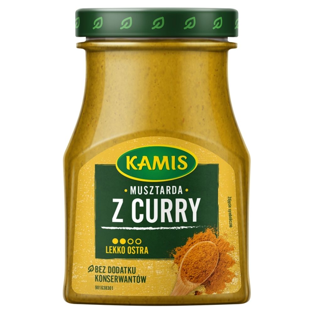 Kamis Musztarda z curry 185 g
