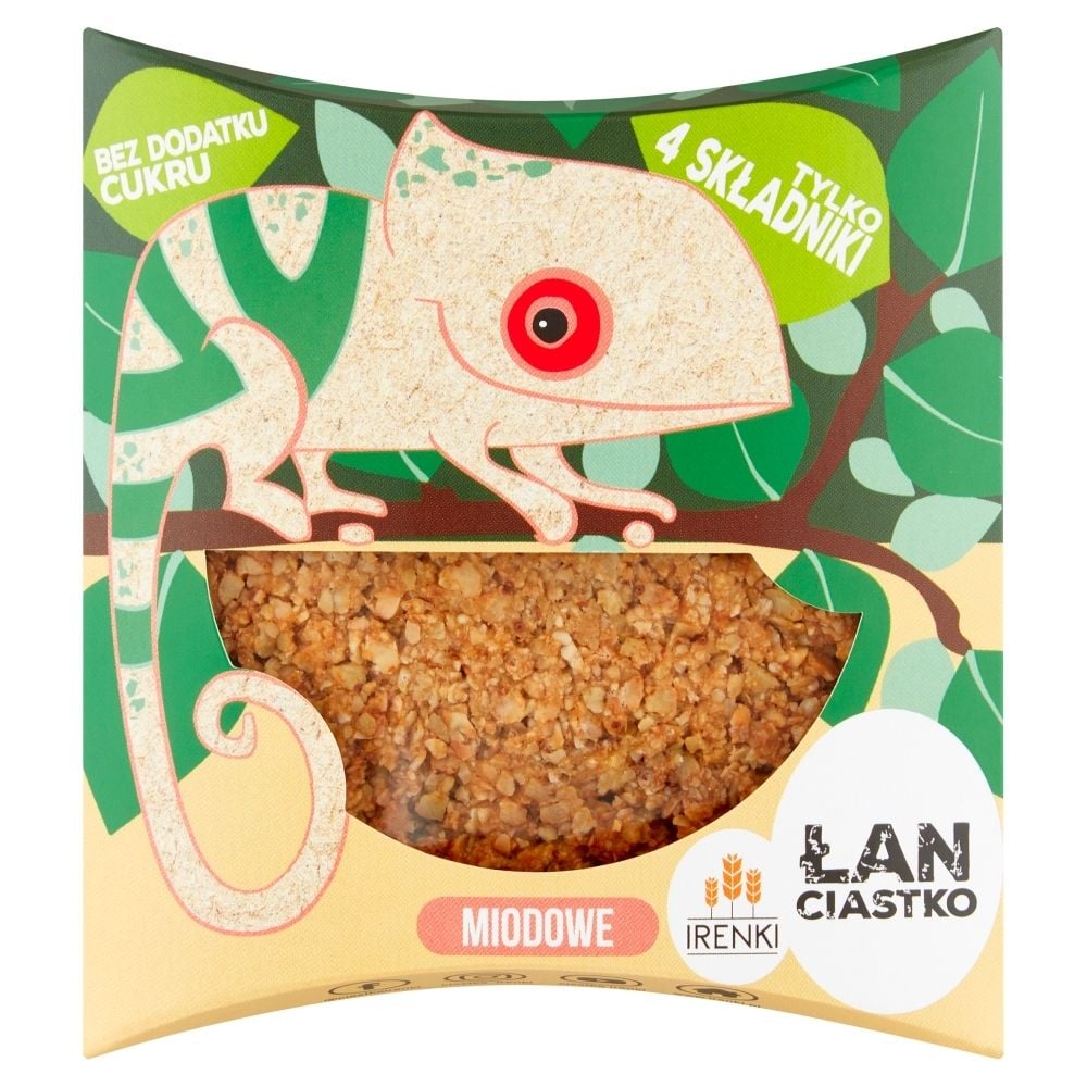Ciastko ŁAN miodowo-orzechowe bez cukru 40 g Irenki M00-D6EB-155DB