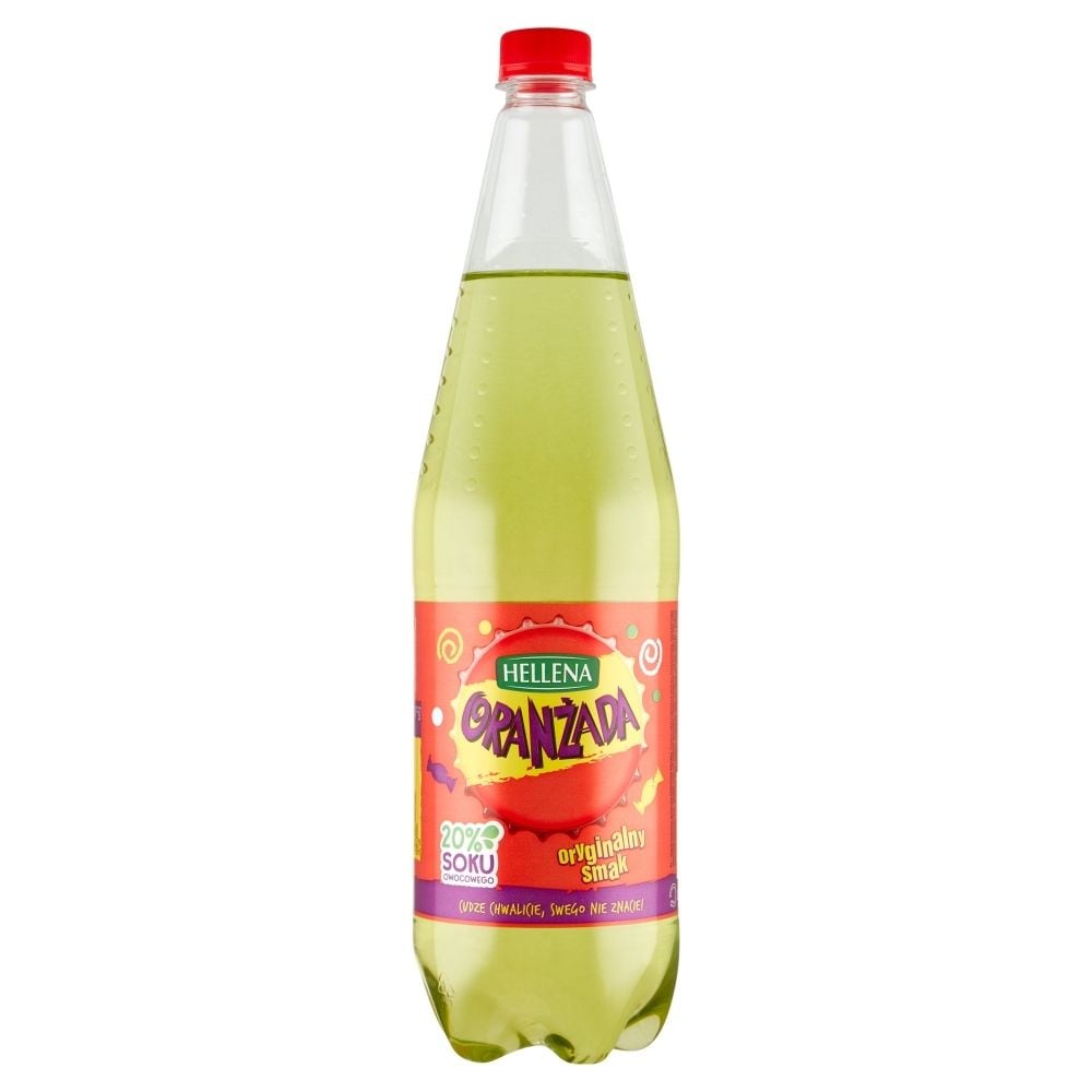Oranżada Hellena Zielona 20% Soku 1,25L