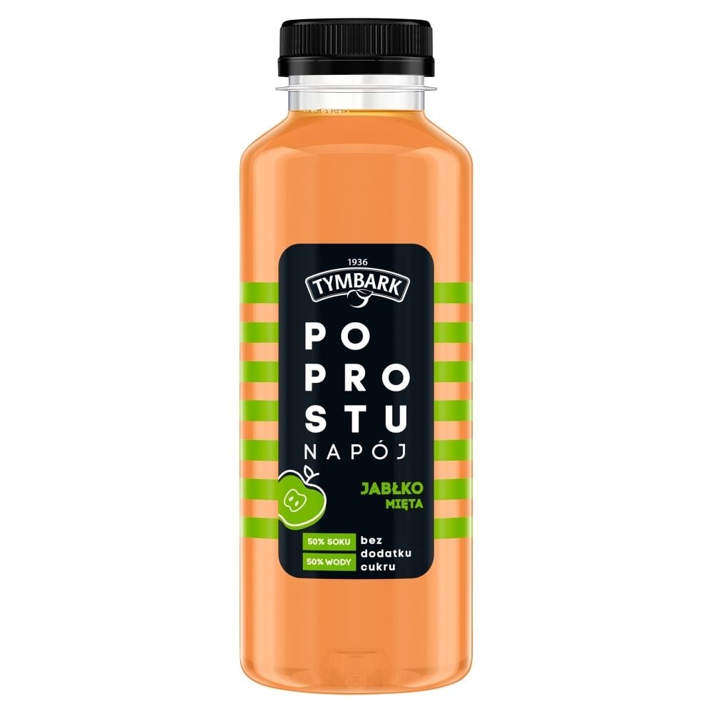 Tymbark Po Prostu napój jabłko mięta 400 ml