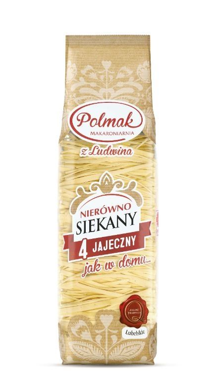 Polmak Makaron 4 jajeczny Tradycyny Nierówno Siekany 250 g