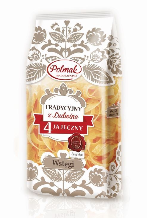 Polmak Makaron 4 jajeczny Tradycyny Wstęgi 500 g