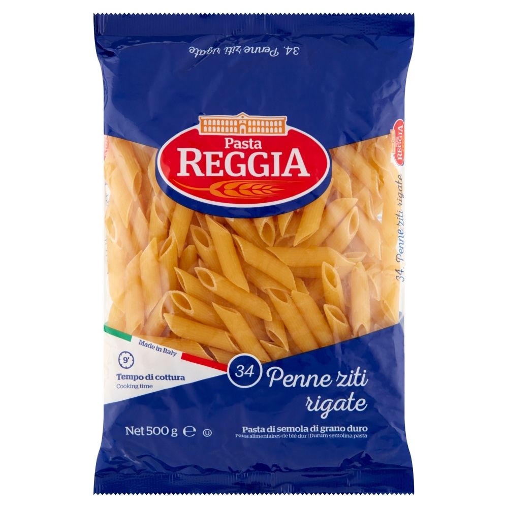 Reggia Oryginalny makaron włoski penne ziti rigate 500 g