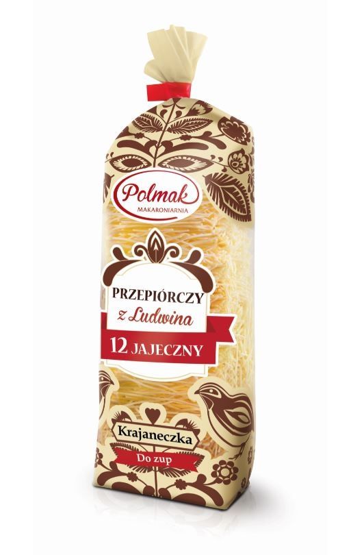 Polmak Makaron 12 Jajeczny Przepiórczy Krajanka 250 g