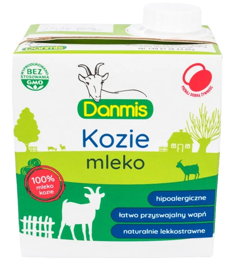 Danmis - Mleko kozie UHT tłuszczu 2,5%