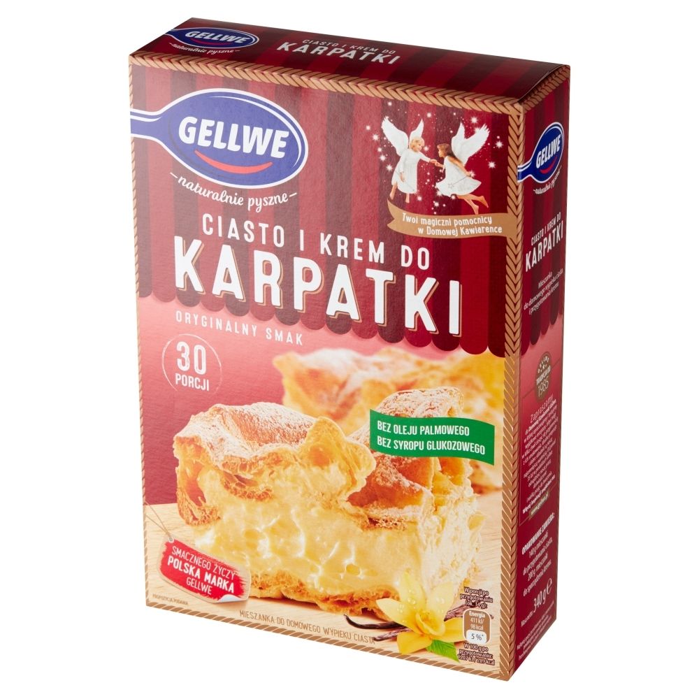 Gellwe, Ciasto Karpatka+krem, 340 g