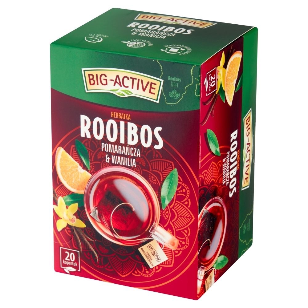 Big-Active Rooibos Pomarańcza Wanilia ex20