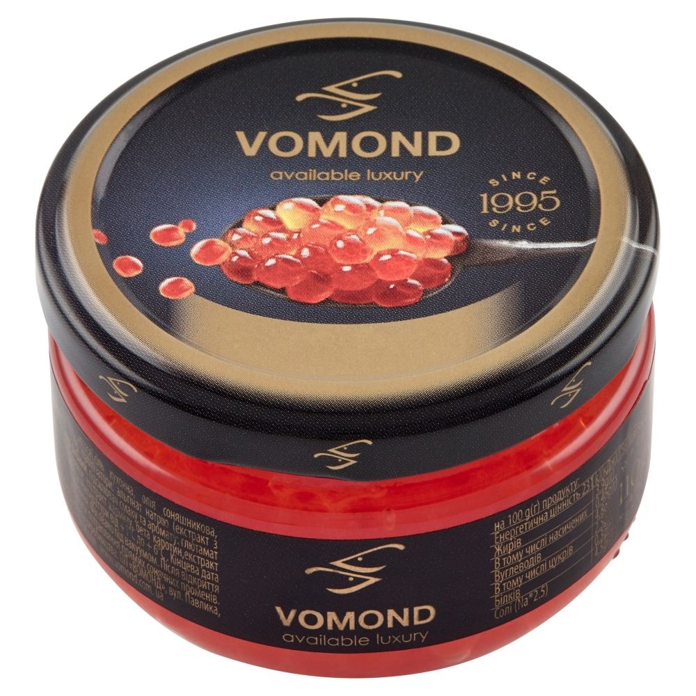 Vomond Kawior łososiowy pasteryzowany, imitacja 110 g