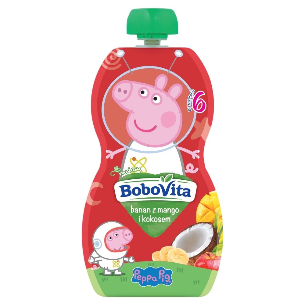BoboVita, mus banan z mango i musem kokosowym, 100 g