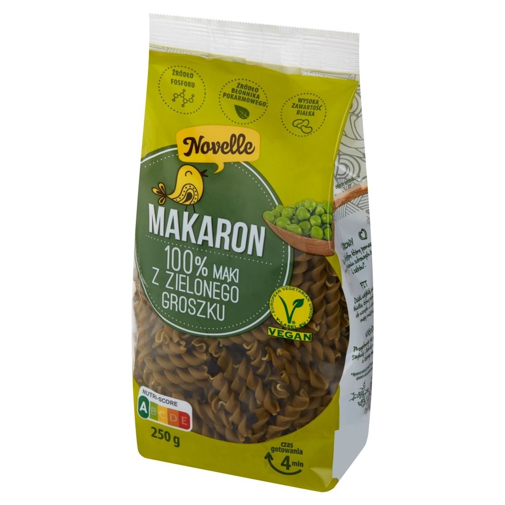 Novelle Makaron z zielonego groszku 250 g