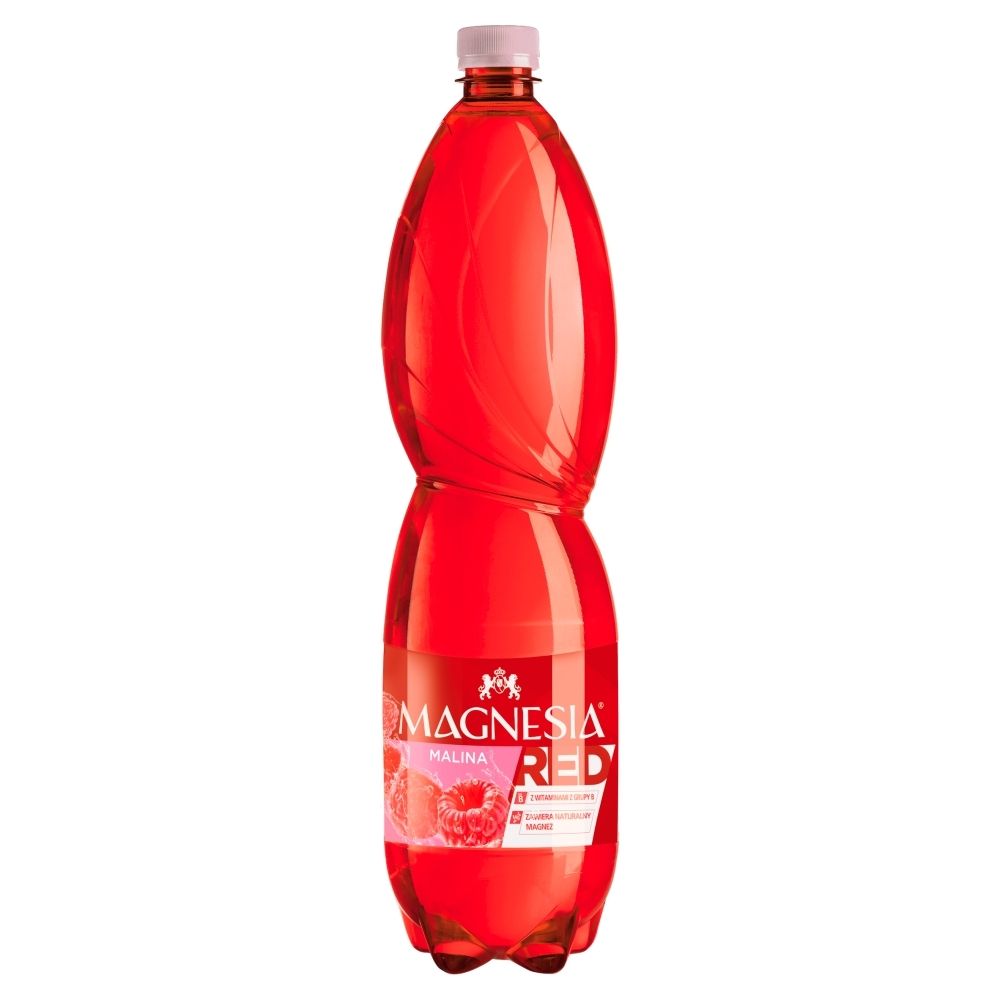 Magnesia Red Napój MALINA lekki gaz 1500ml