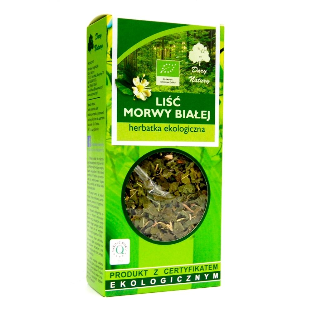 Dary Natury HERBATKA LIŚĆ MORWY BIAŁEJ BIO 50 g -