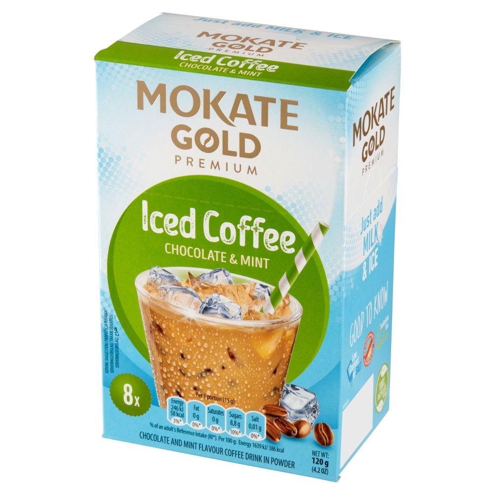 Iced Coffee Mokate Gold o smaku czekolady z miętą 120 g