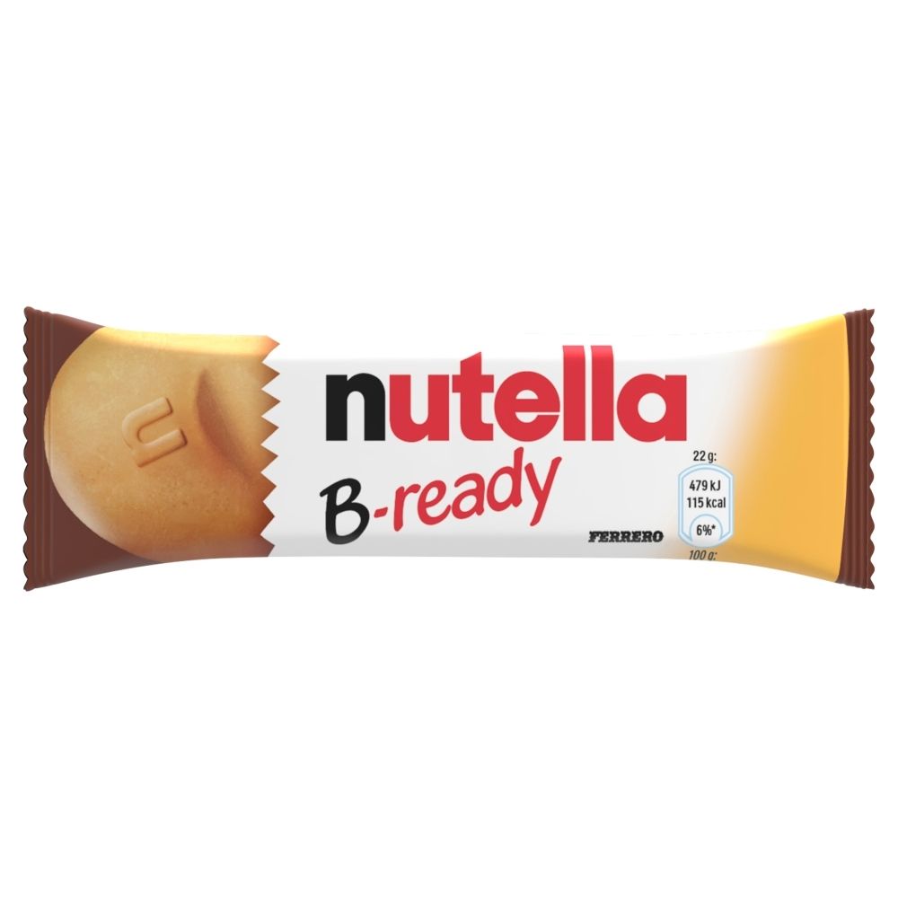 Nutella b-ready wafelek z kremem 22g