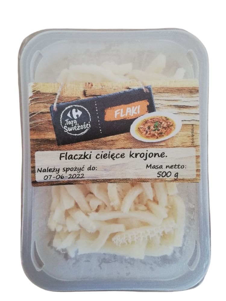 FLACZKI CIELECE KROJONE 500 g