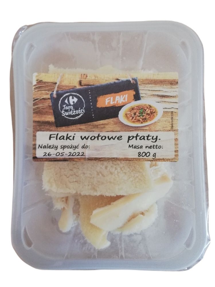 FLAKI wołowe , płaty 800 g