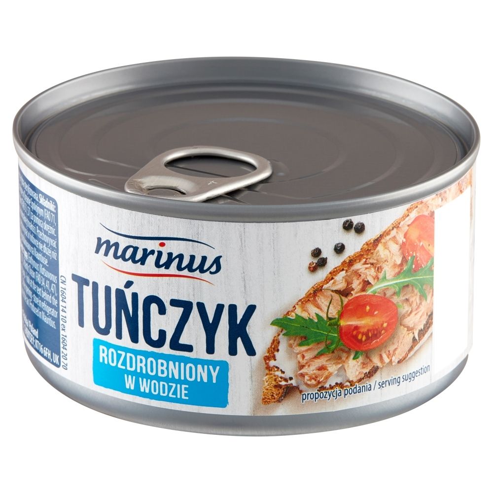 Tuńczyk Rozdrobniony W Wodzie Marinus 185 G