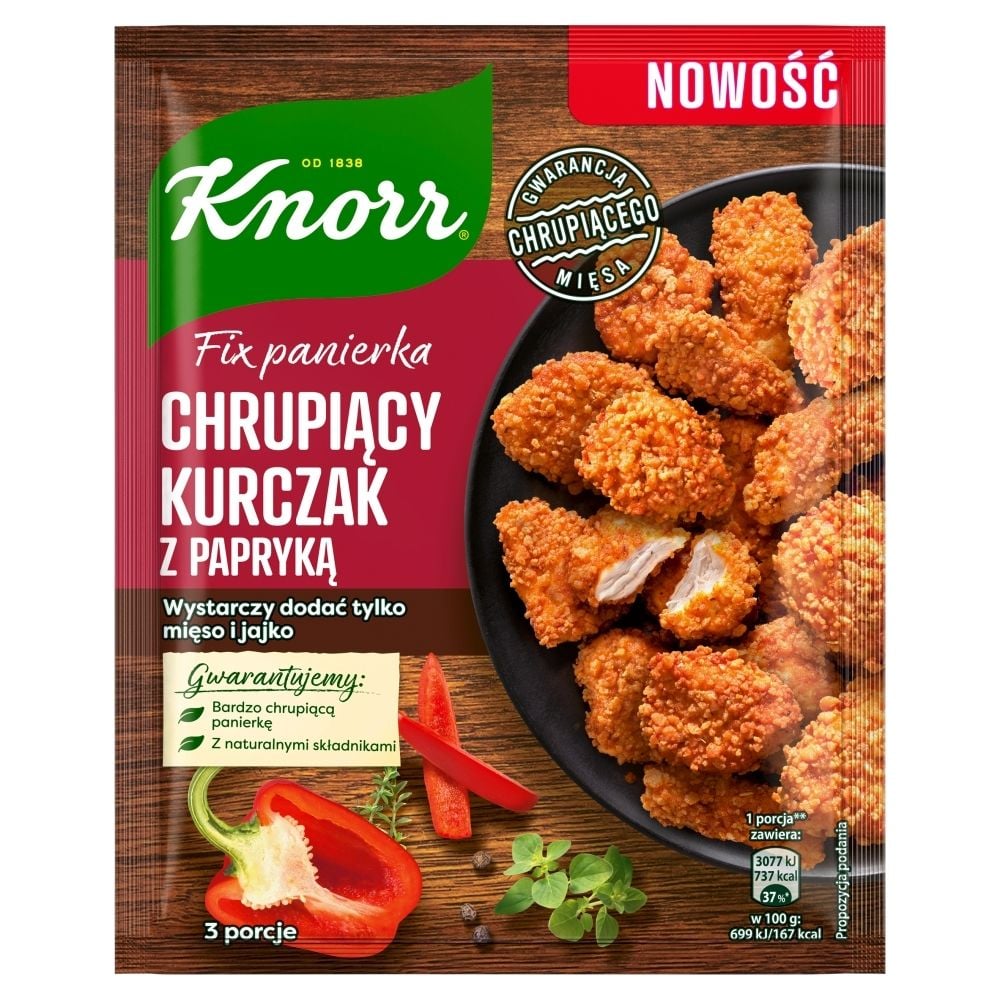 Fix Panierka Chrupiący Kurczak z Papryką 70g