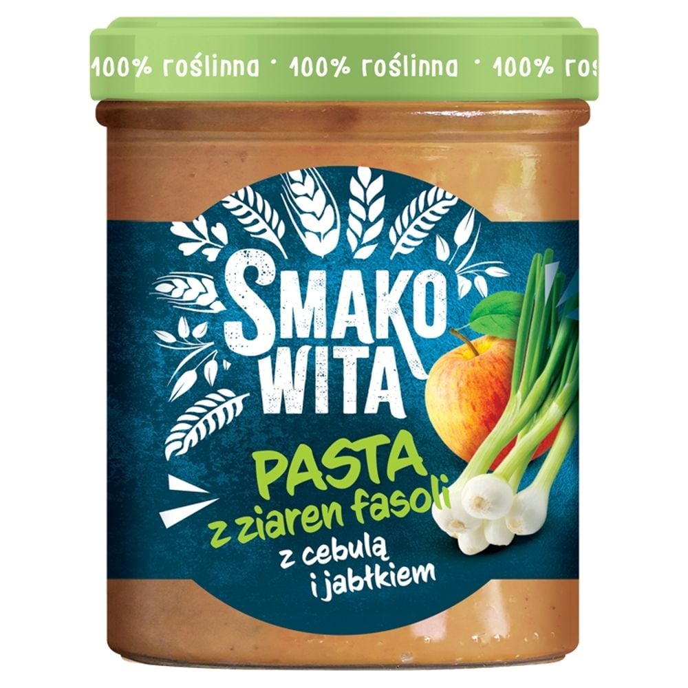 Smakowita Pasta z ziaren fasoli z cebulą i jabłkiem 180 g