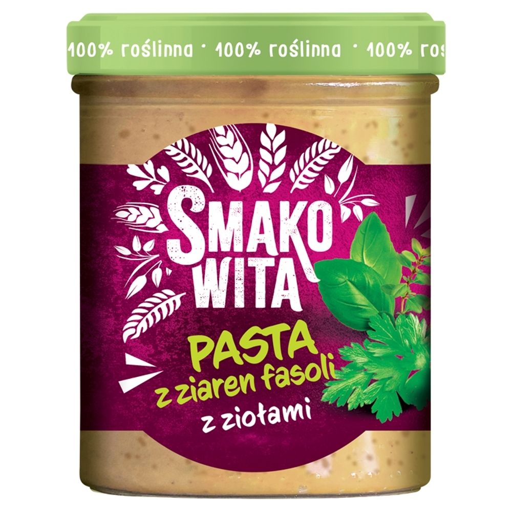 Smakowita Pasta z ziaren fasoli z ziołami 180 g