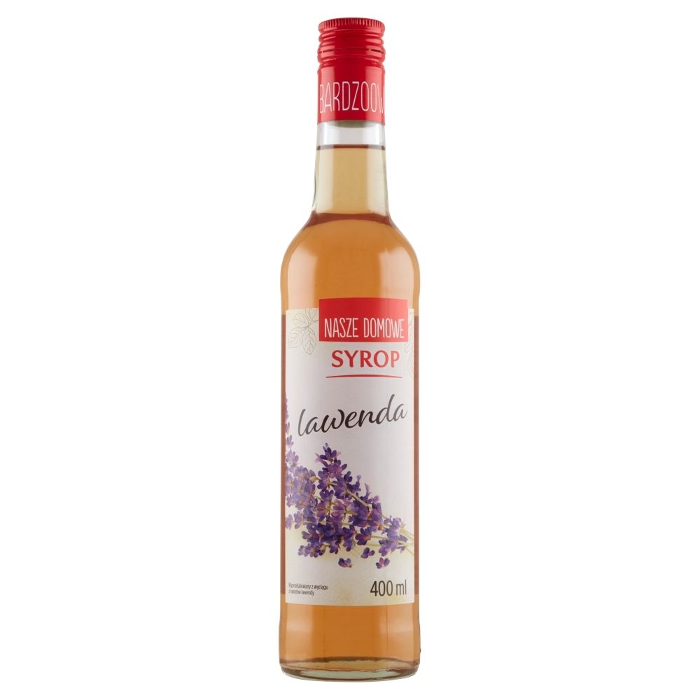 Premium Rosa Syrop z lawendy Nasze Domowe 400 ml