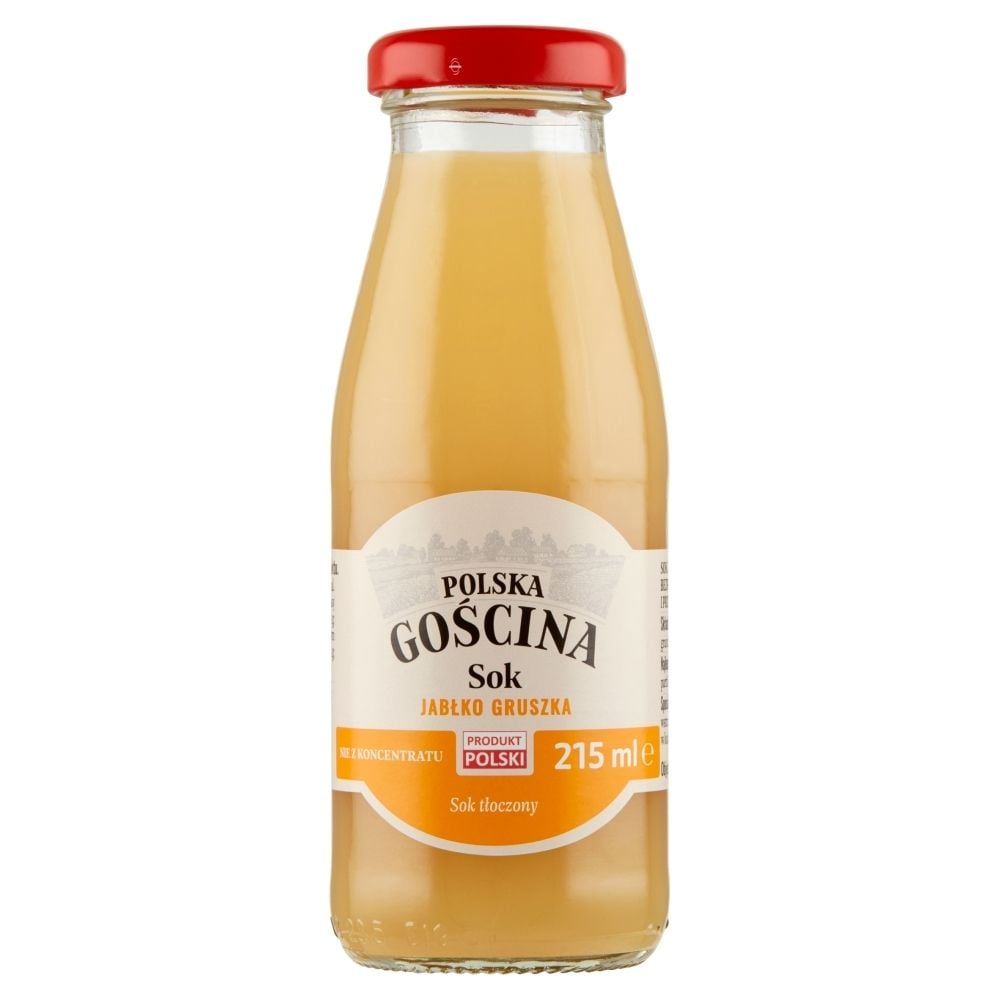 Polska gościna Sok jabłko gruszka 215 ml