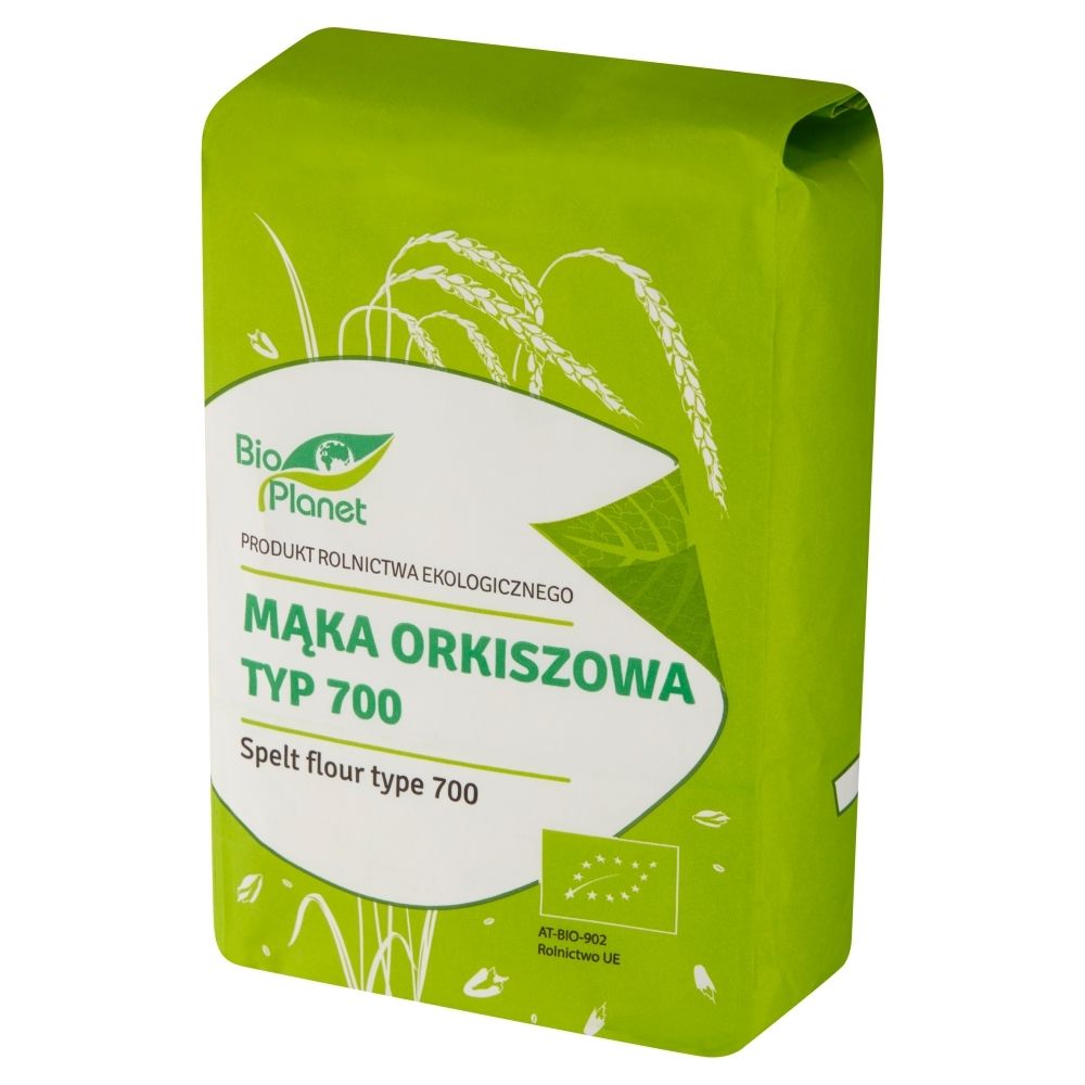 BIO Planet SERIA MĄKI I SKROBIE mąka orkiszowa typ 700 bio 1 kg