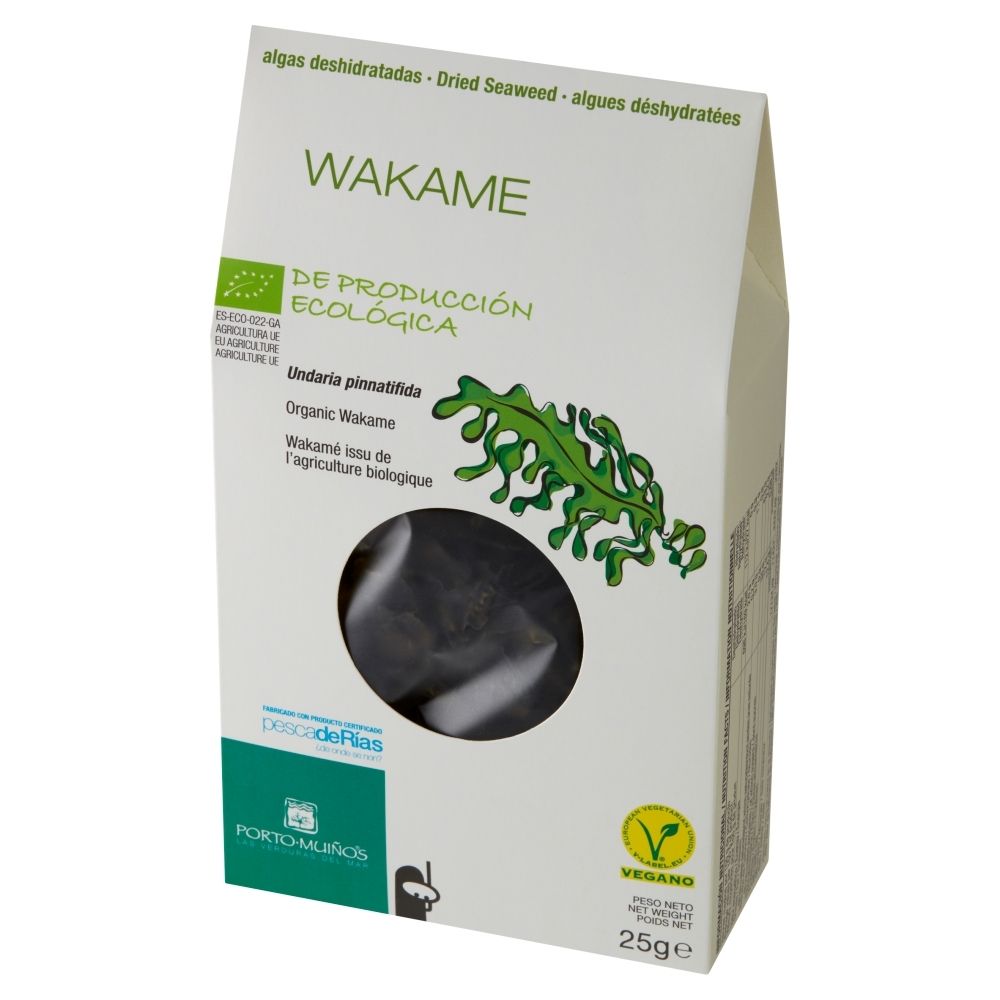 Porto Muinos ALGI MORSKIE SUSZONE WAKAME BIO 25 g