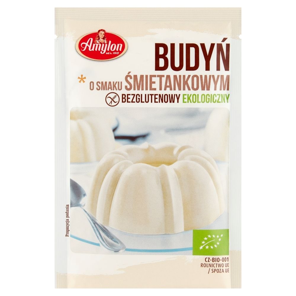 Amylon BUDYŃ ŚMIETANKOWY (BEZGLUTENOWY) BIO 40 g -