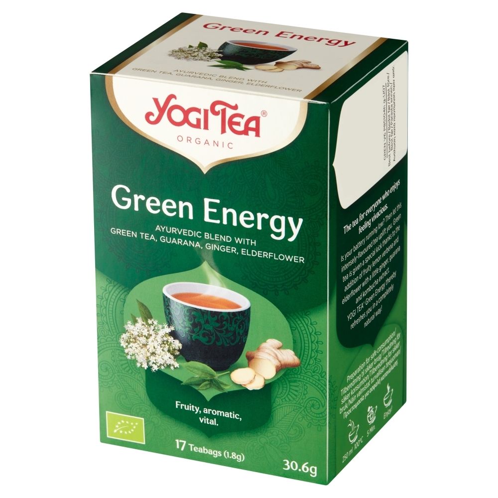 Yogi Tea HERBATKA ZIELONA ENERGIA BIO (17 x 1,8 g)