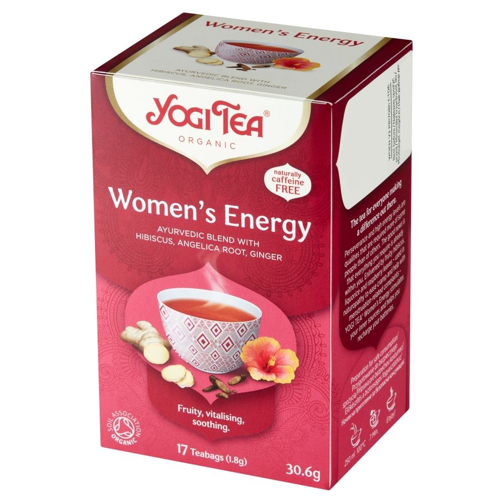 Yogi Tea HERBATKA DLA KOBIET - ENERGIA (WOMEN'S ENERGY) BIO (17 x 1,8 g) 30,6 g -
