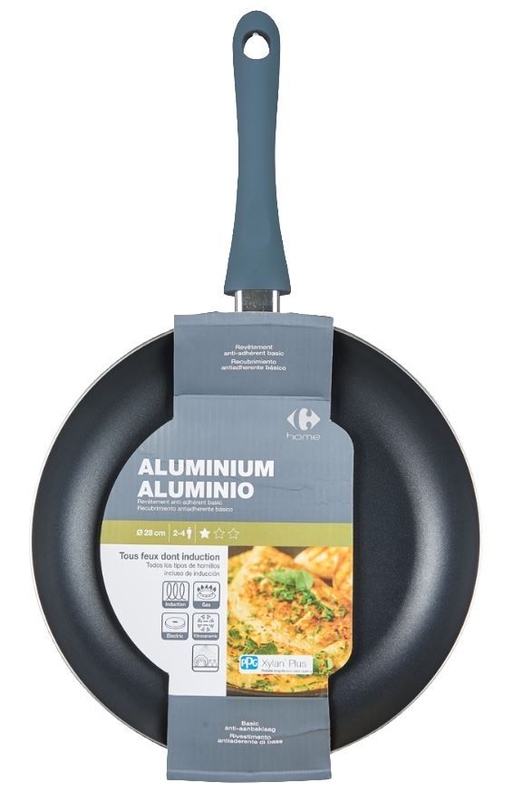 Carrefour Patelnia aluminiowa 28 cm