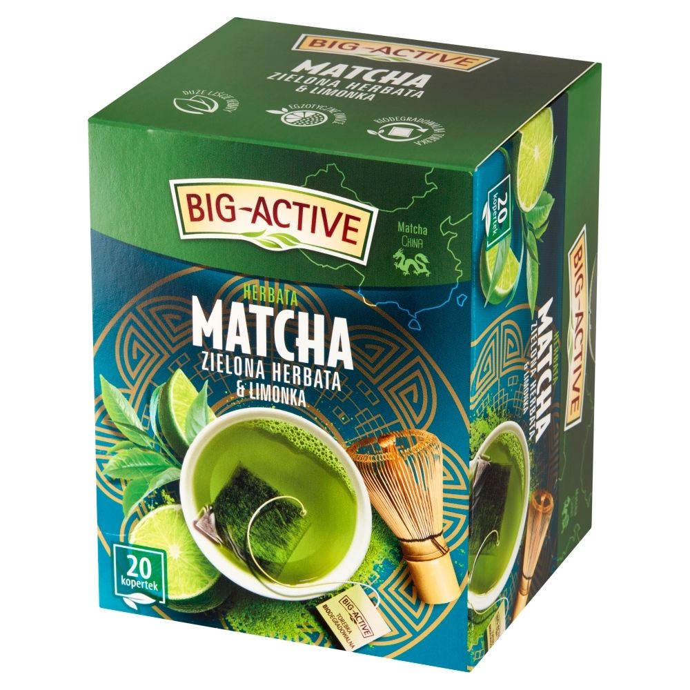 Big-Active Zielona Matcha Limonka ex20
