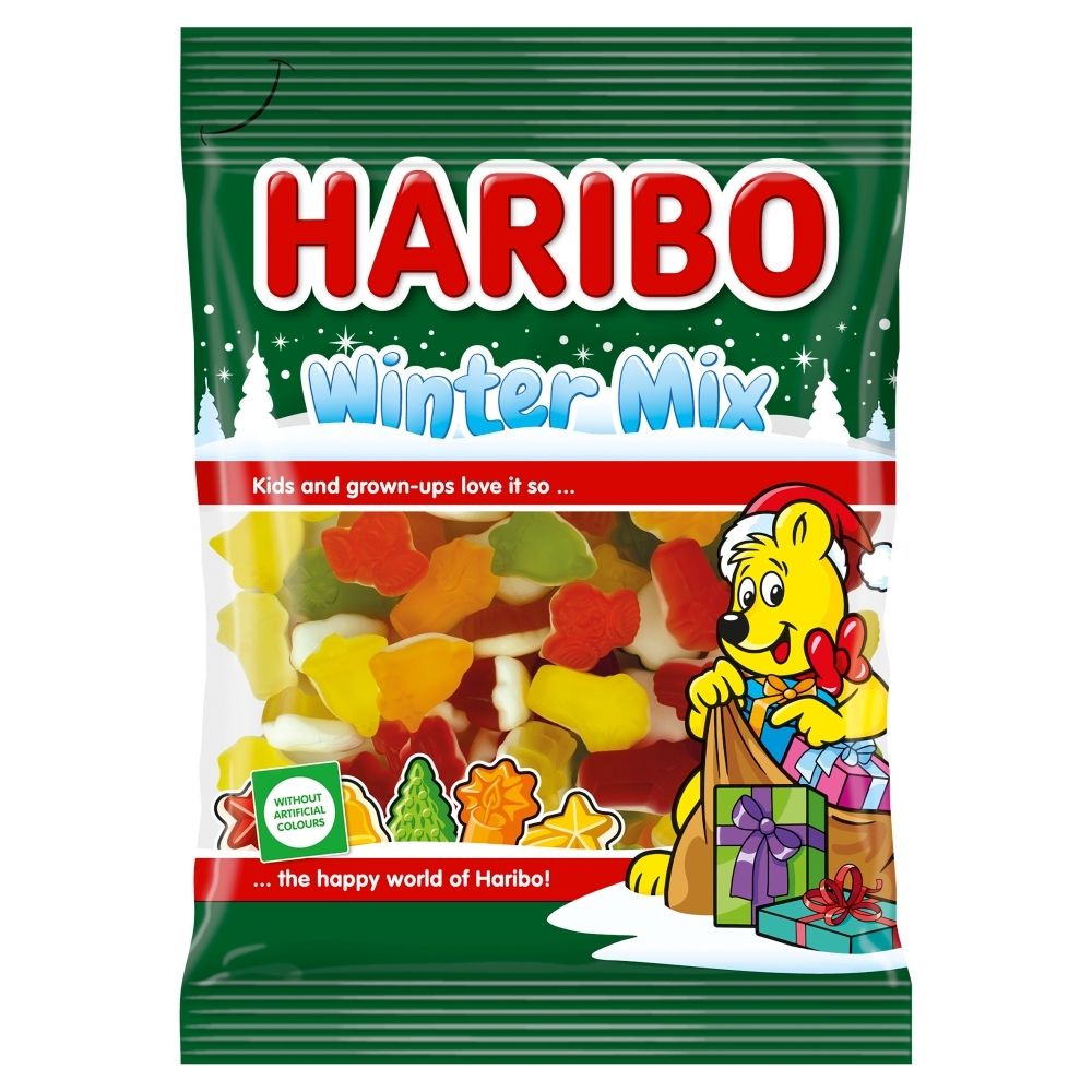 Haribo Winter Mix Żelki owocowe 90 g