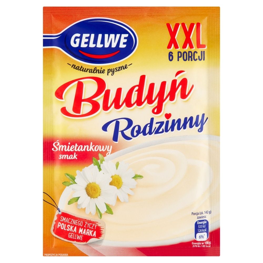 Gellwe Budyń Rodzinny Smak Śmietankowy 64 G