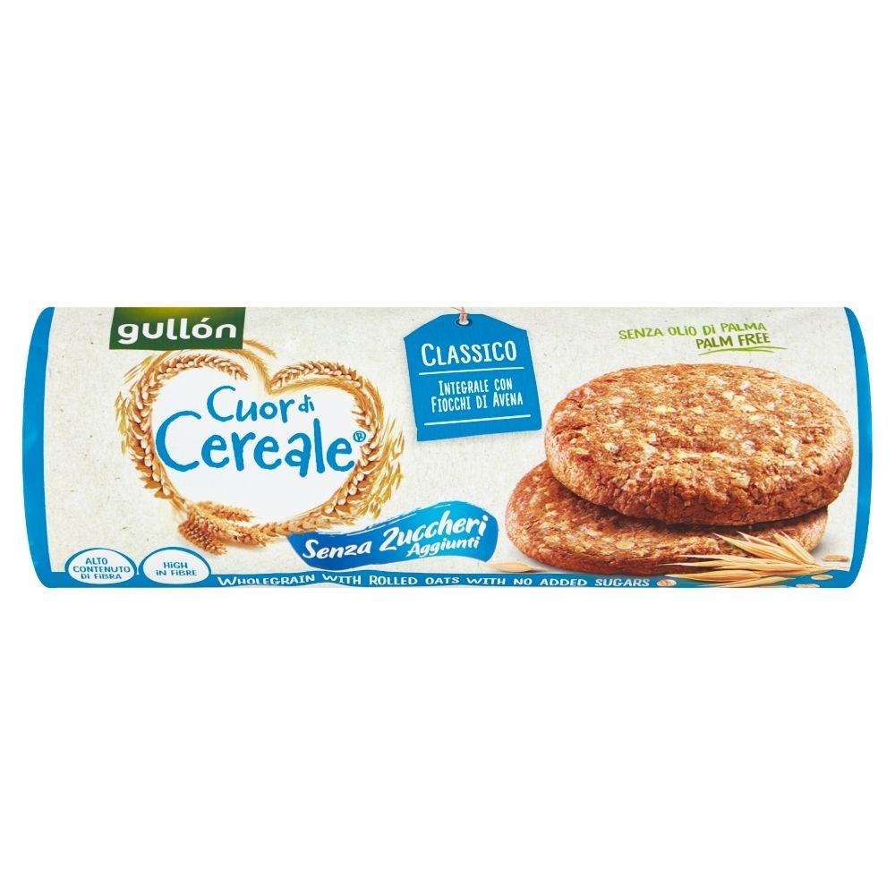 Gullon - Pełnoziarniste ciastka ze zbożami bez dodatku cukrów