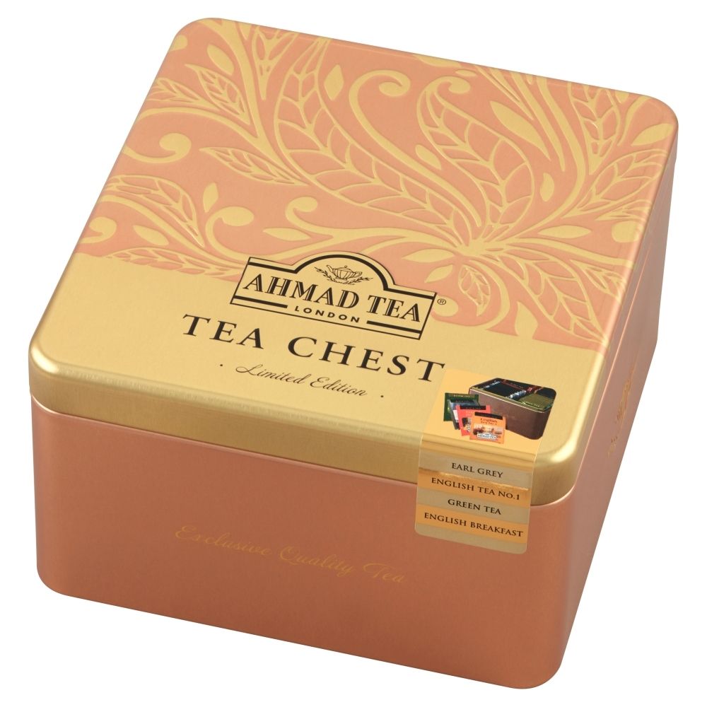 AHMAD TEA TEA CHEST FOUR 40TB ALU X2G PUSZKA