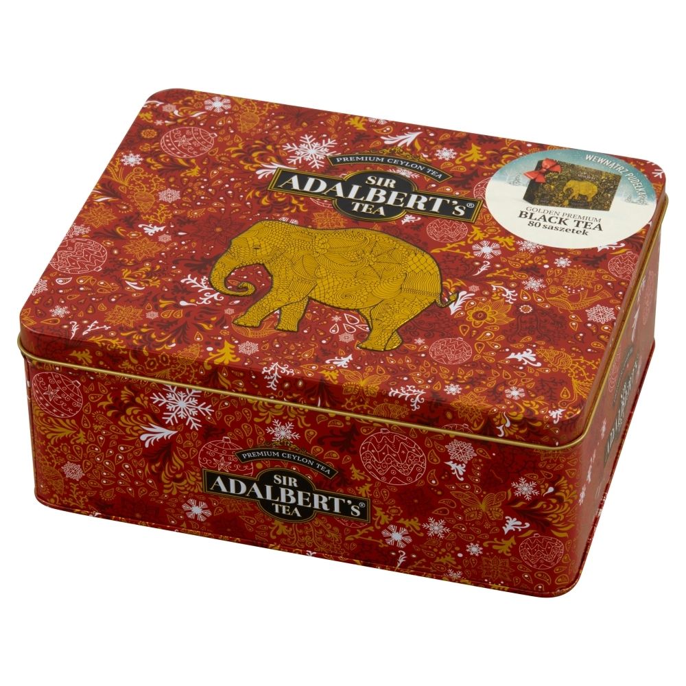 Adalbert's Gift Box Black Tea Golden 80 torebek