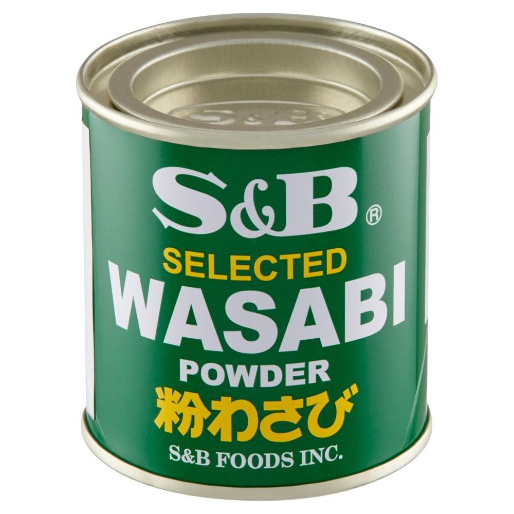 Chrzan wasabi w proszku S&B puszka 30g