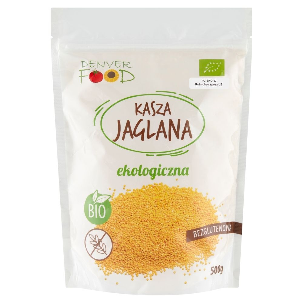 KASZA JAGLANA BEZGLUTENOWA BIO 500 g - DENVER FOOD